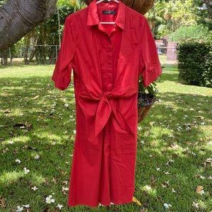 Lauren Rust Shirtdress, 16